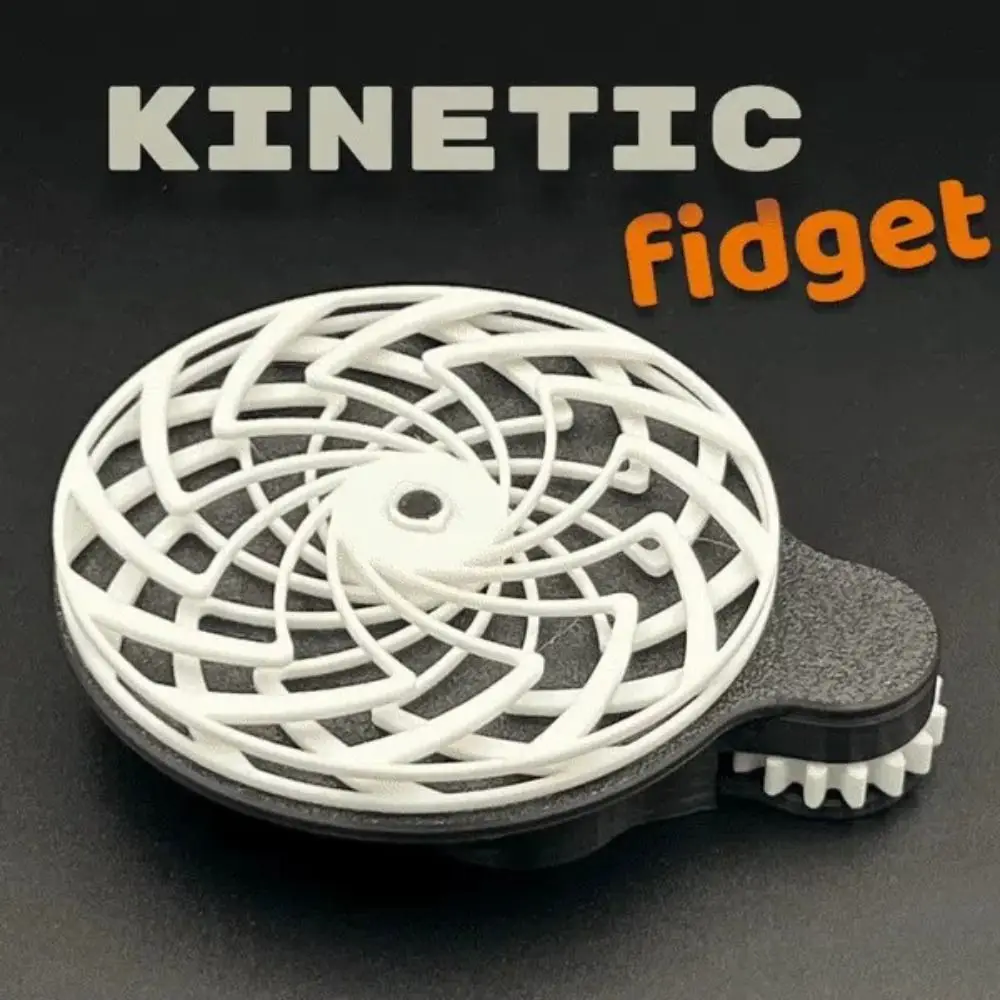 Relieve ABS Dynamic Decompression Funny Simple 3D Printed Dynamic Fashion Creative Psychedelic Gear Dynamic