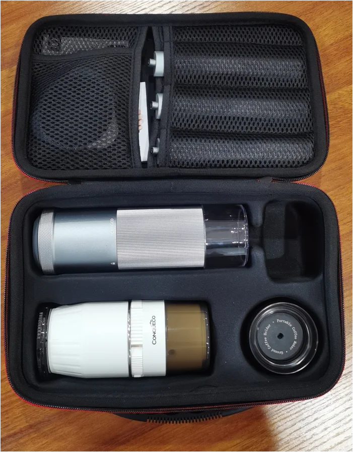 Electric Mini Portable Coffee Maker Espresso Machine USB Electric Coffee Grinder Car Use Self-Heating Ground Coffee Capsule
