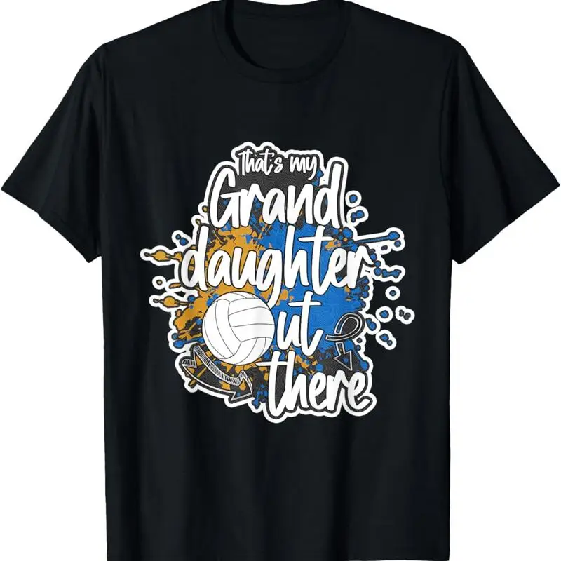 

That'S My Granddaughter Out There Volleyball For Grandma T Shirt
