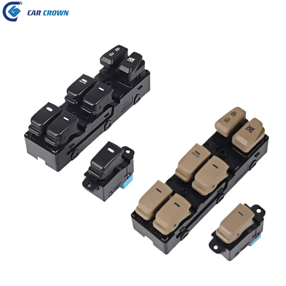 

Car Crown OEM 935703S000RY 93570-3S000RY SWITCH ASSY-P/WDO MAIN For Hyundai Sonata YF I45 2011 - 2015 Power Window Switch