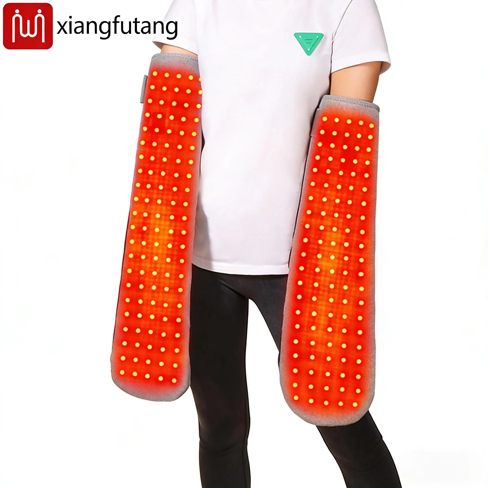 

Red Light Heating Long Arm Protector Warmer Hand Joint Pain Relief Arm Numbness Promotes Blood Circulation for Comfortable Use
