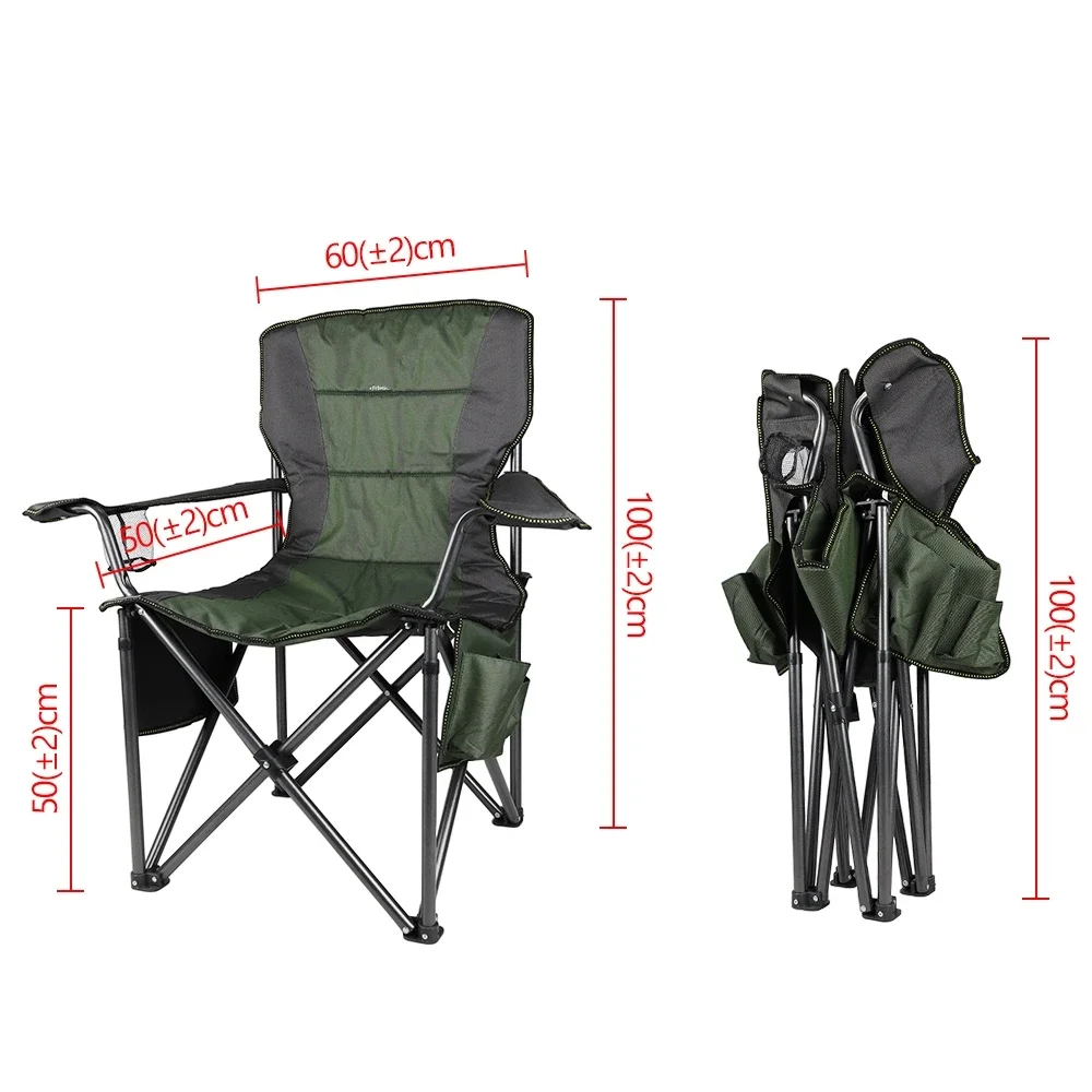 Outdoor beach chair Folding Portable Fishing Tackle Tool Stool Carp Fishing Chair