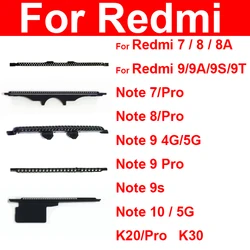 Alto-falante de malha anti poeira para xiaomi redmi note 7, 8, 8t, 9, 10 pro, 4g, 5g, líquido para redmi 9a, 9t, 9s, k20, k30 pro prime