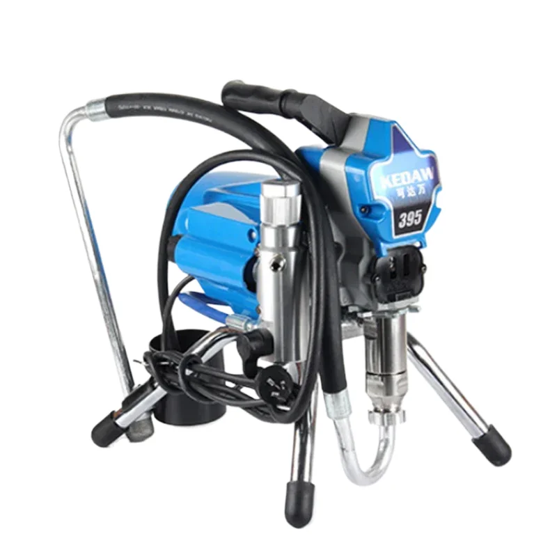 395 Electric High Pressure Airless Spraying Machine Lacquer Coating Feed Oil Paint Sprayer 220V Inside And Outside Major Tools