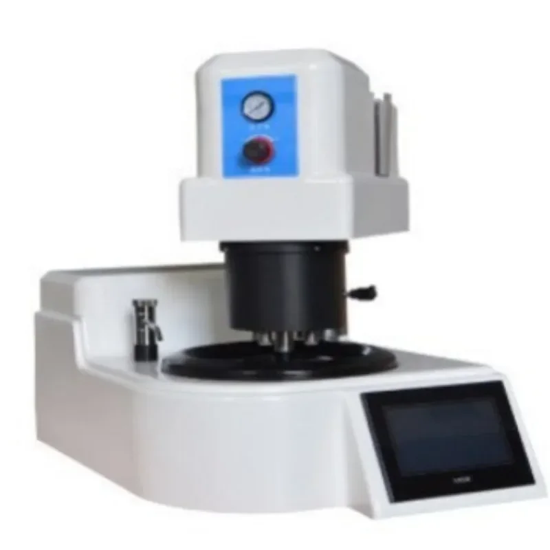 Double-Disc Desktop Fully Automatic Metallographic Sample Optical Polishing Lathe YMPZ-1 Can Be Coarse Grinding, Fine Grinding