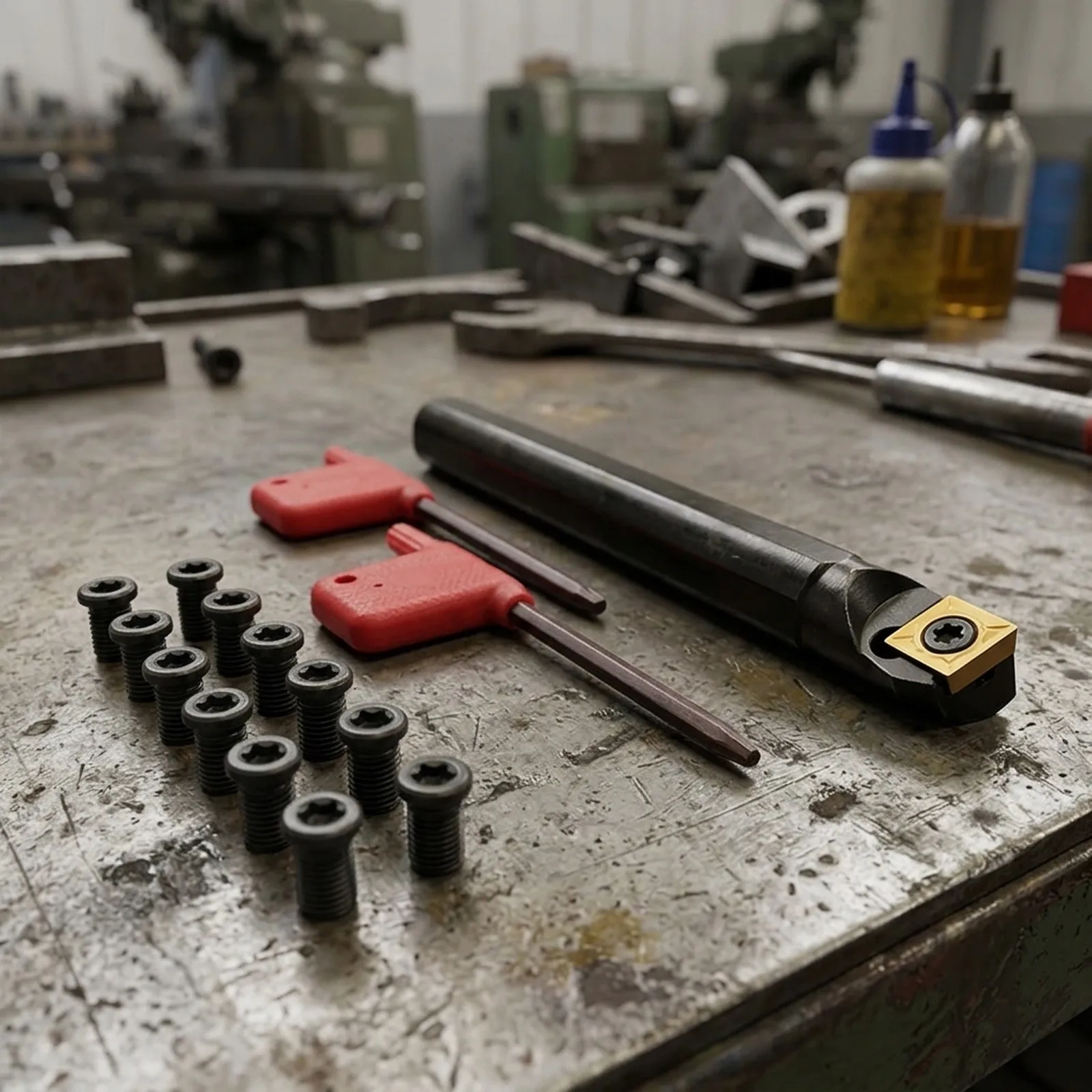 Complete for lathe Turning Kit featuring High Strength Components suitable for Professional Machining Environments