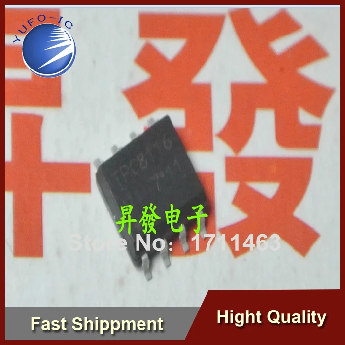 Free Shipping 20PCS  LCD Power Management Chip TPC8116 TPC8116-H SOP-8 SMD MOS Transistor YF0913