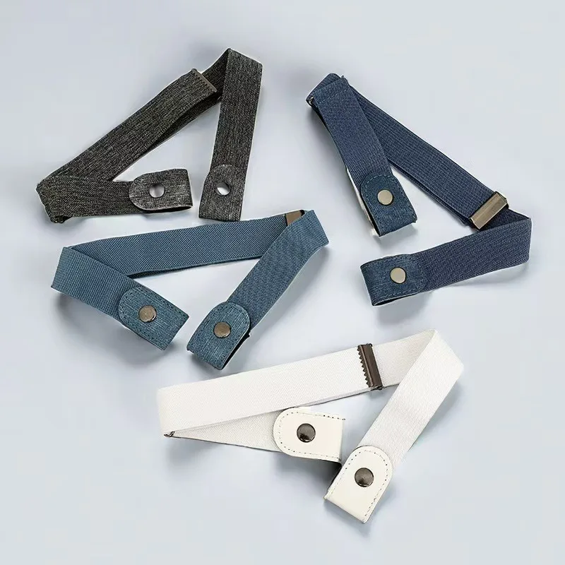 مرونة الخصر الفرقة Ins قابل للتعديل تنوعا الترفيه حزام البنطال الجينز لا مشبك سهلة لارتداء الخصر دعم حزام غير مرئي حزام للنساء #3