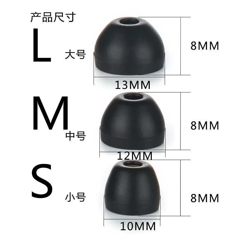 3 pares de pontas de ouvido originais EP-EX11 tampões de ouvido de silicone líquido macio para sony WF-1000XM4 mdr xba série acessórios de fone de ouvido