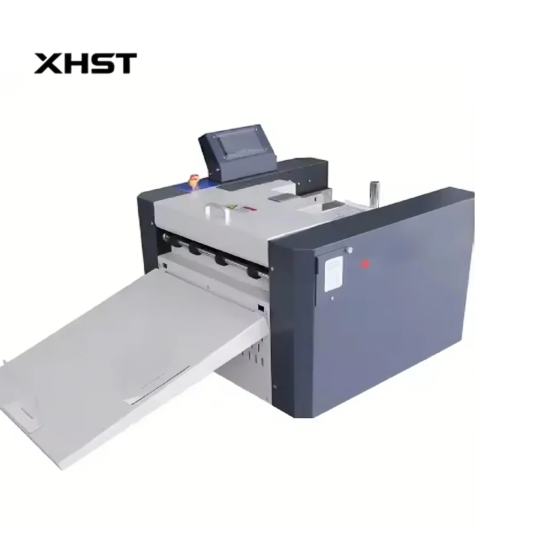 SM373Y Auto Feed Papers Stably Digital Fully Automatic Creasing Scoring Perforator Machine with Store Data Function