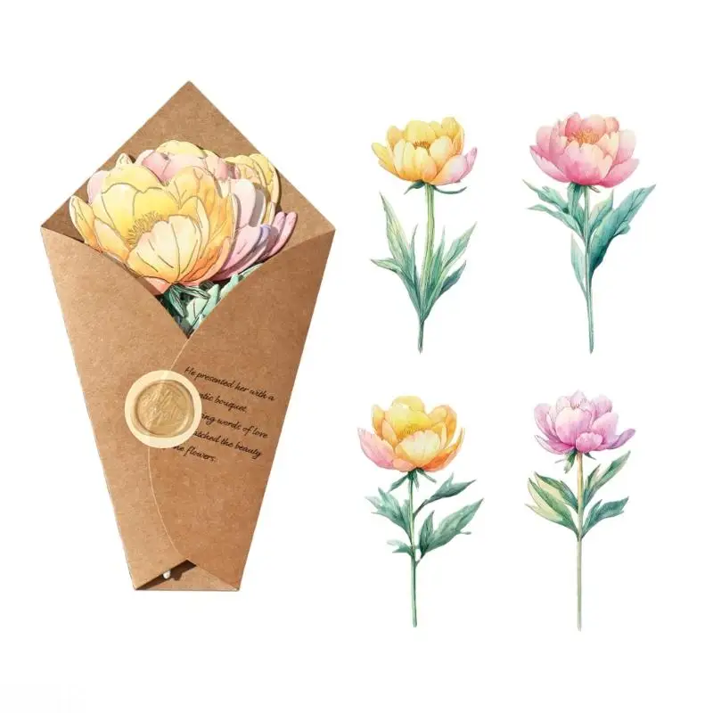 D08B Foil Sticker Sheets Not Adhesive Craft Paper for Scrapbooking and Journaling