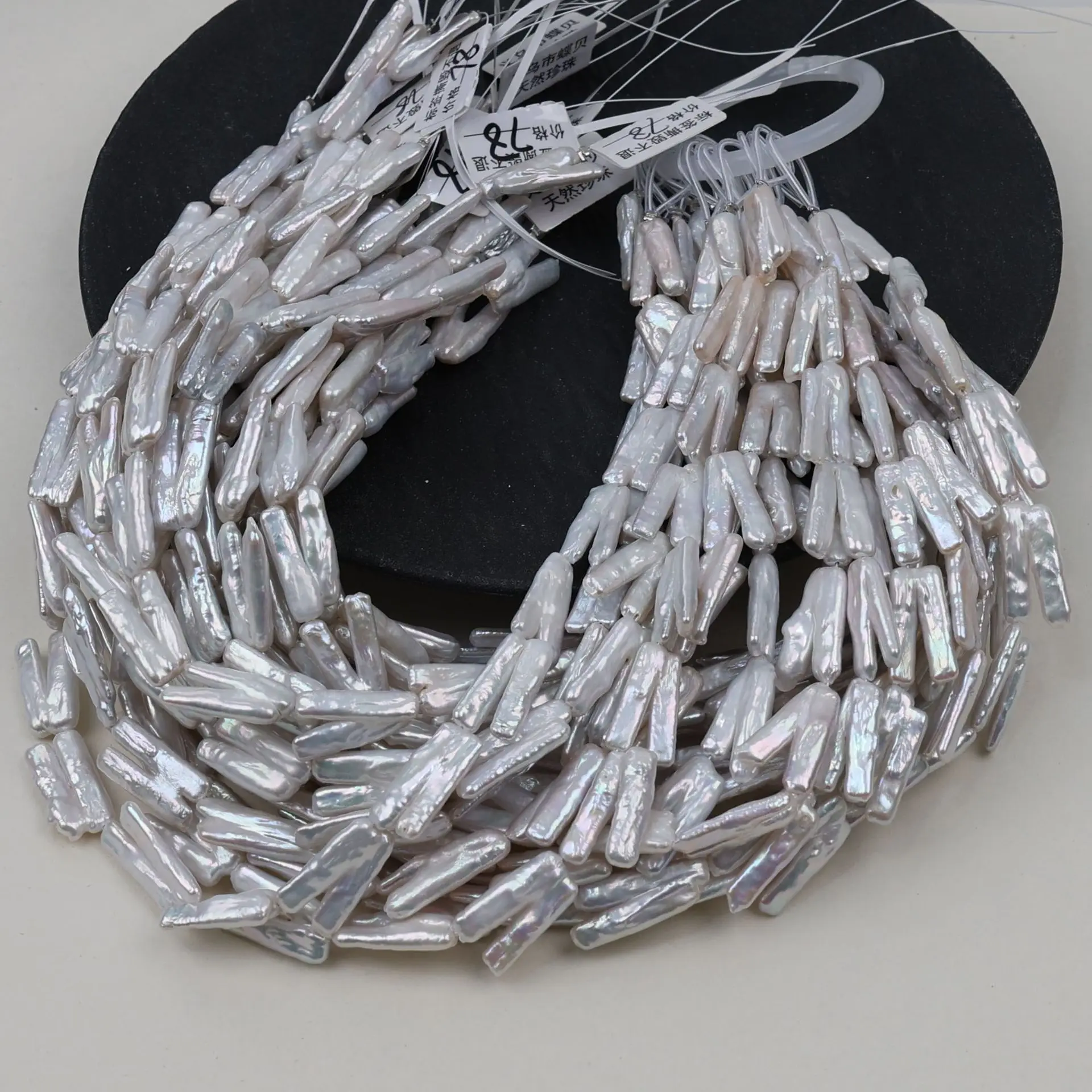 Pants Shape Baroque Irregular Freshwater Pearl Semi-finished Necklace Bracelet Loose Beads Wholesale DIY Handmade Jewelry Making