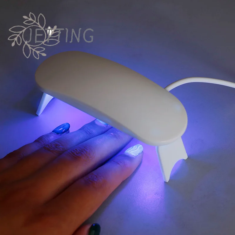 HOT 6W 80cm Mini UV Lamp Nail Dryer LED Lamps USB Charging Cable Gel Polish Curing Machine Manicure Led Micro UV Lamp Nail Tool