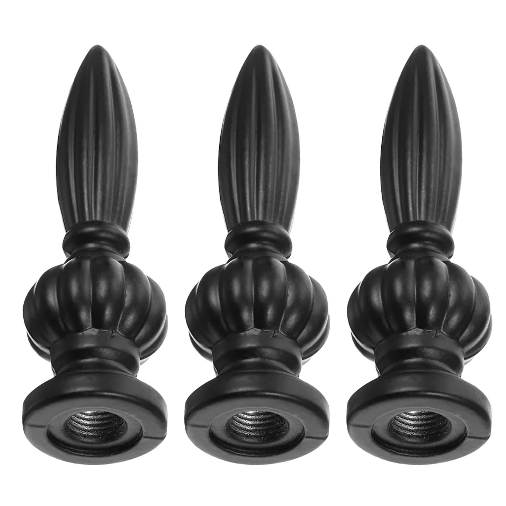 

3Pcs Lamp Finial Metal Zinc Alloy Stylish Lamp Shade Caps Decorative Knobs for Table Desk Floor Lamps Finials for Lamps