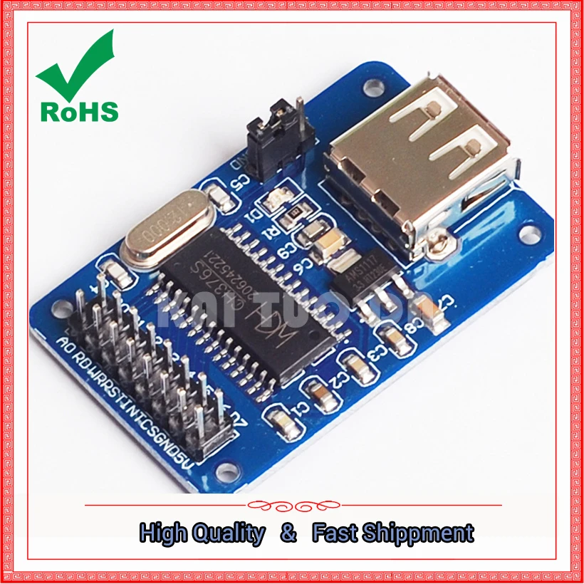 CH376S USB Module U Disk / SD Card Reader Module USB Host Module Board