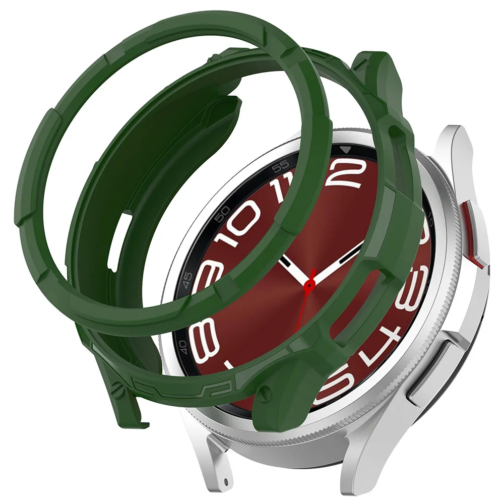 حافظة واقية من البولي يوريثان لهواتف سامسونج جالاكسي 6 كلاسيك ، حافظة واقية جوفاء مع حلقة الحافة ، 43 مللي متر ، 47 مللي متر