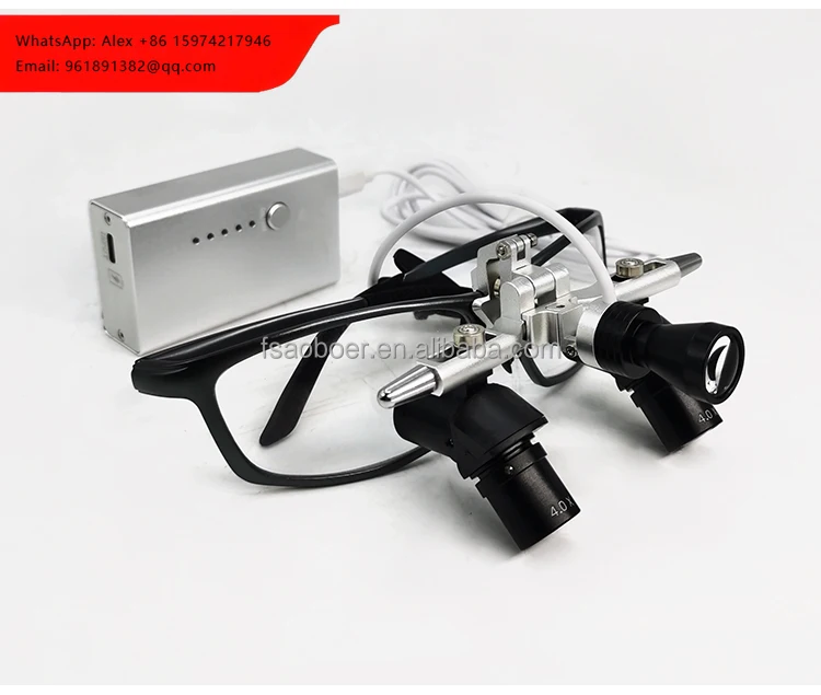 Ergo 4.0x /5X/6X Magnifier Dental Loupe Surgical Headlight