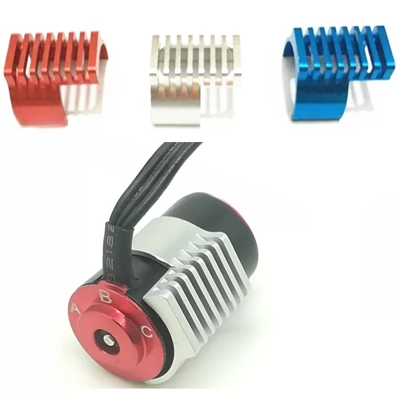 Racing Mosquito 1625 Brushless Motor Cooling Heat Sink Heatsink Metal Radiator for RC 1/28 Model Car MINI-Q MINI-D DRZ BZ SZ