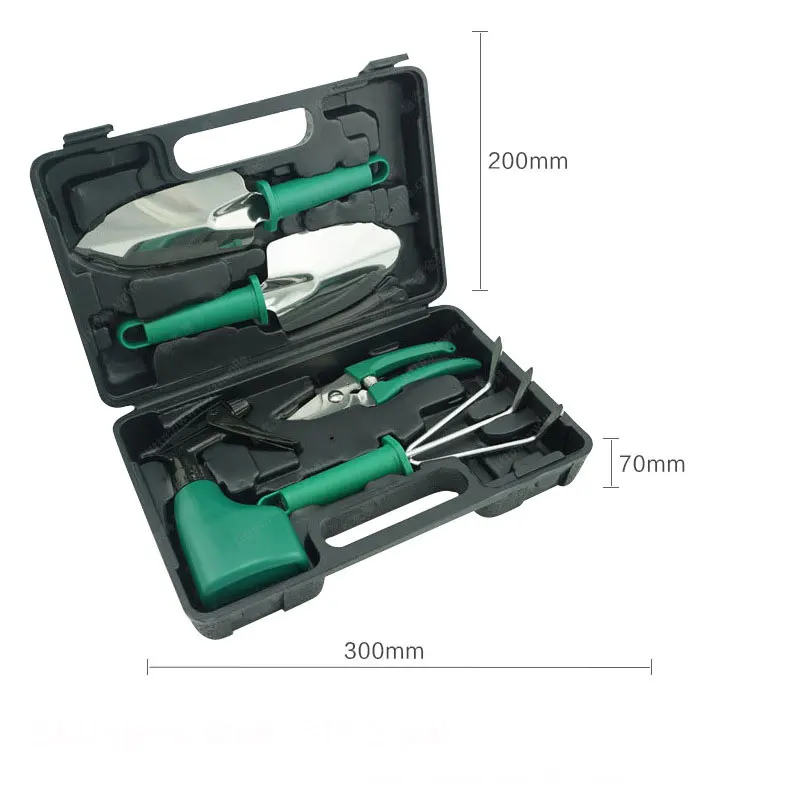 Gardening Tool Set Stainless Steel Heavy Duty with Carry Case Indoor Outdoor Garden Tool Kit with Carry Bag