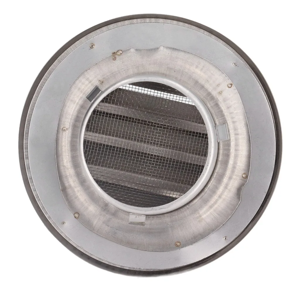 Durable Stainless Steel Air Vent Round Decorative Wall Vent Cover External Extractor Vent Exhaust Fan