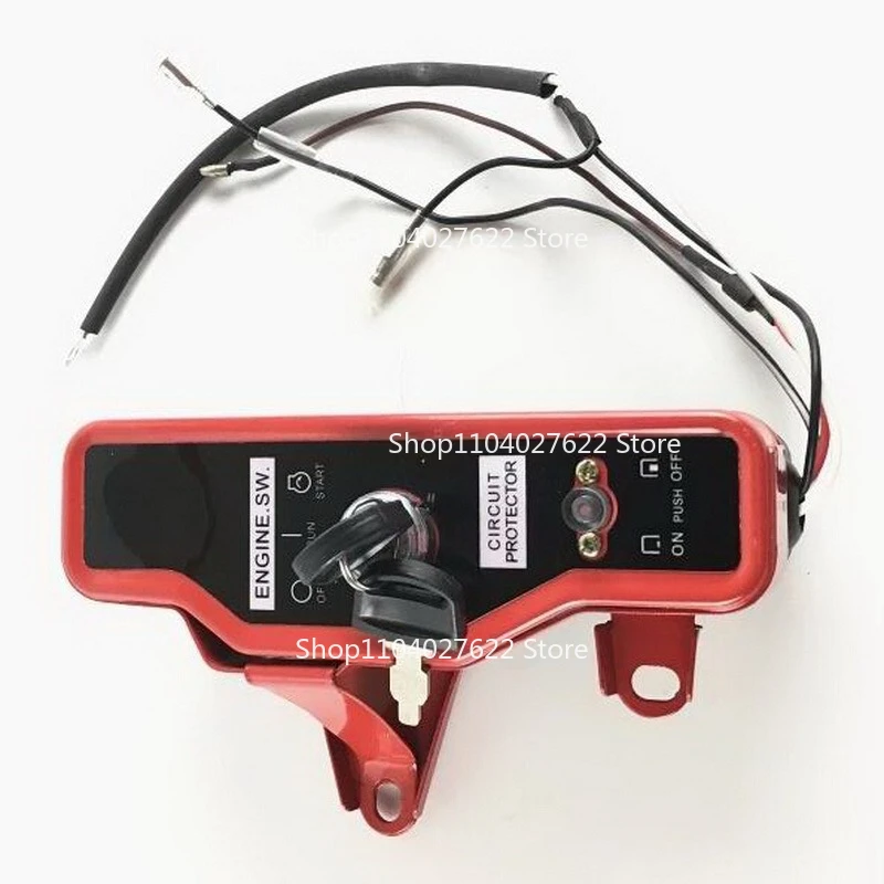 Suitable for 168F Electric Start Control Box GX160 GX200 Electric Starter Switch
