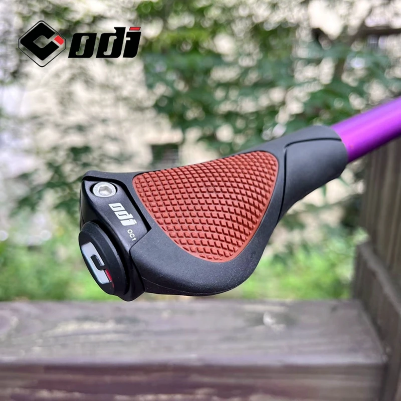 ODI OC1 Bicycle Grips 22.2mm Large Pad Bike Handlebar Cover MTB Anti-Slip Grips Ergonomic Cycling Rubber Ball Handle Accessories