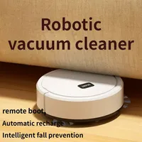 Fully automatic intelligent lazy remote control robot, intelligent anti fall vacuum cleaner, USB charging vacuum cleaner