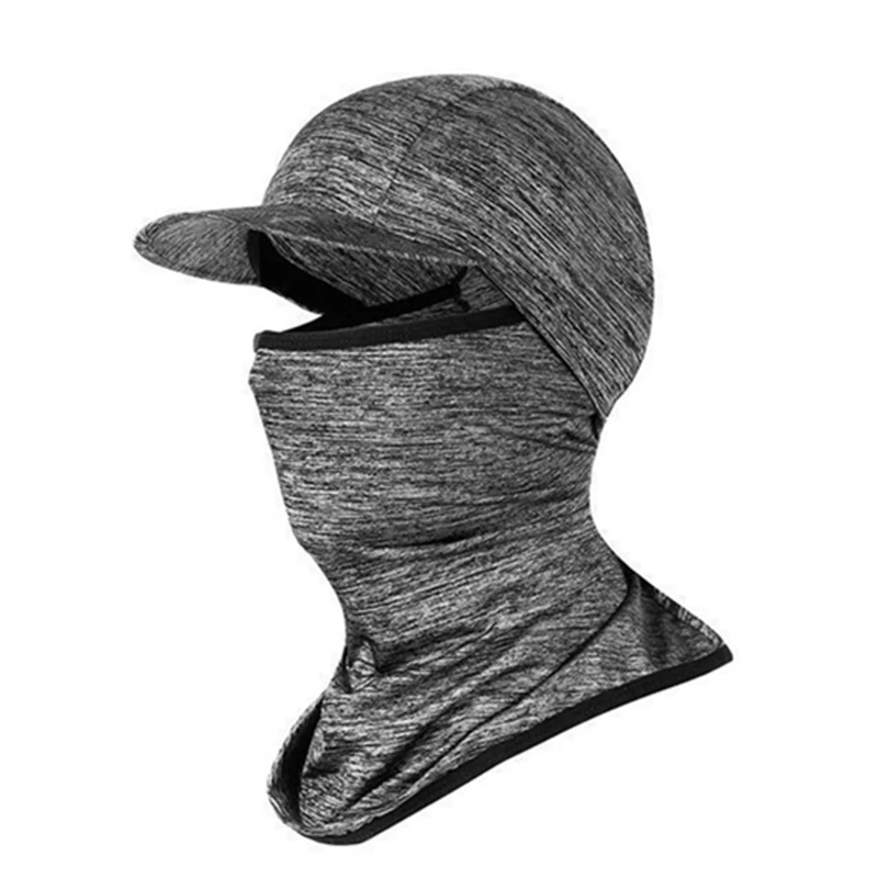 

Summer Ice Silk Cycling Caps Anti-uv Sport Scarf Mtb Bike Helmet Hat Running Riding Fishing Bandana Motorcycle Face Shield Cap