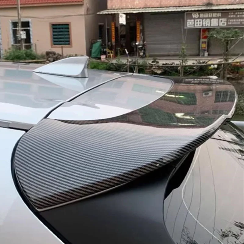 Platinum Steel Gray For Mazda CX-5/2017-2021 Rear Roof Spoiler Wing Accessories ABS Material Trunk Tail Lip Body Kit view 4
