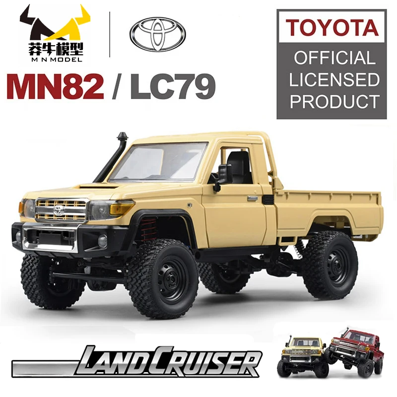 MN Model 1:12 RC Car MN82 Retro Full-scale Simulation LC79 RTR 2.4G 4WD 280 Motor Remote Control RC Truck For TOYOTA Model Car