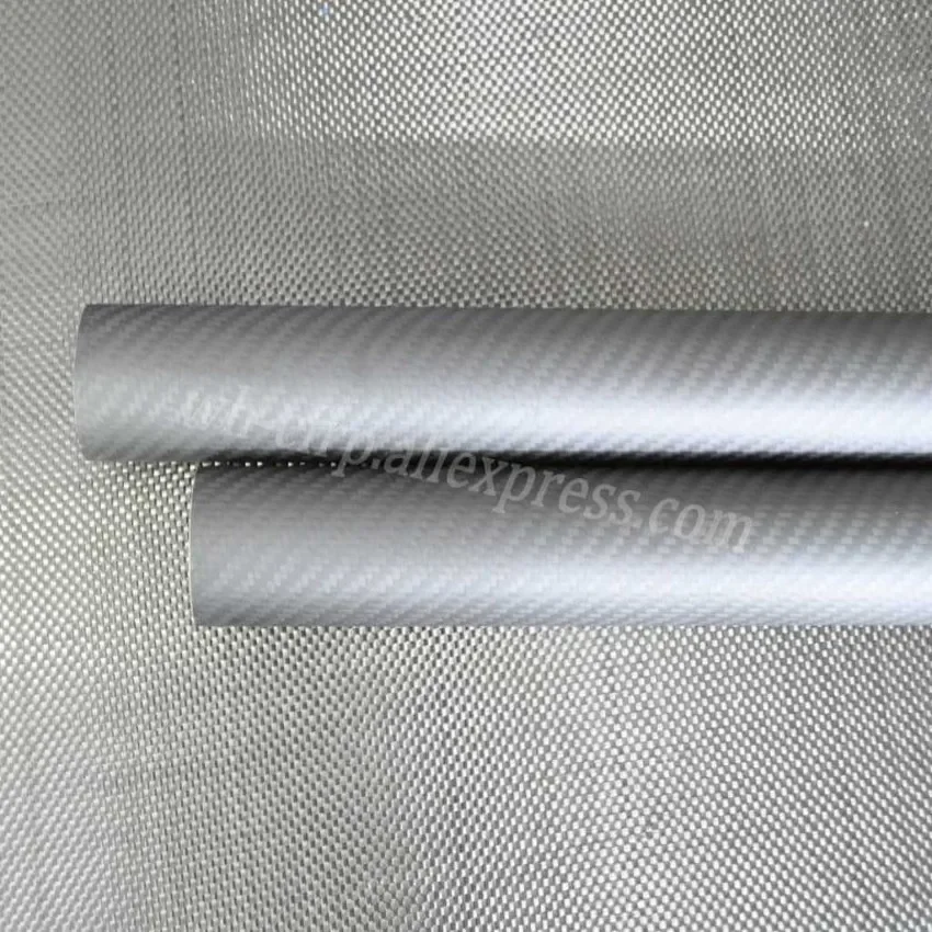 3k Carbon Fiber Tube L 1000MM OD 20mm 21mm 22mm 23mm 24mm 25mm 26mm 27mm 28mm 29mm 30mm with 100% full carbon, Japan 3k improve