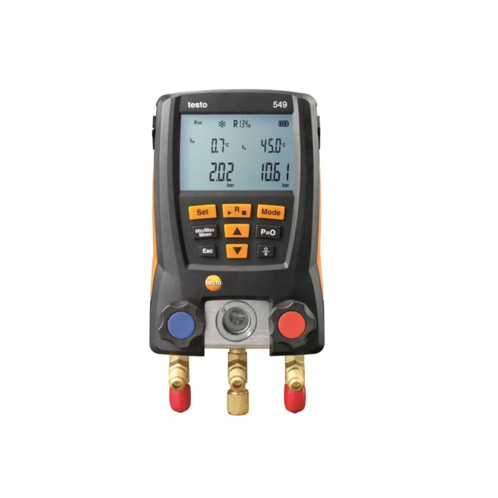 Testo 549 Refrigeration Digital Manifold Order No: 0560 0550