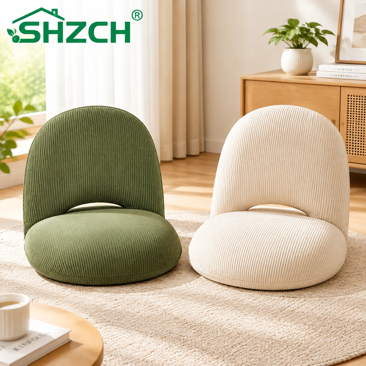 Lazy Sofa Tatami Seat Sofa Back Chair Bedroom Bay Window Chair Seat Cushion Living Room Balcony Small Sofa