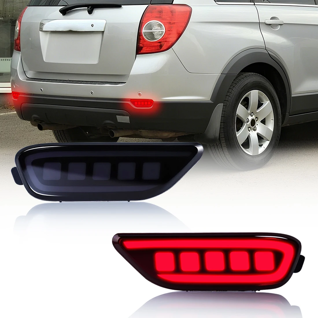 

Задние стоп-сигналы для Chevrolet Captiva 2008 2009 2010 2012 2013 2014, задний бампер, фонарь заднего хода, указатель поворота, задний фонарь