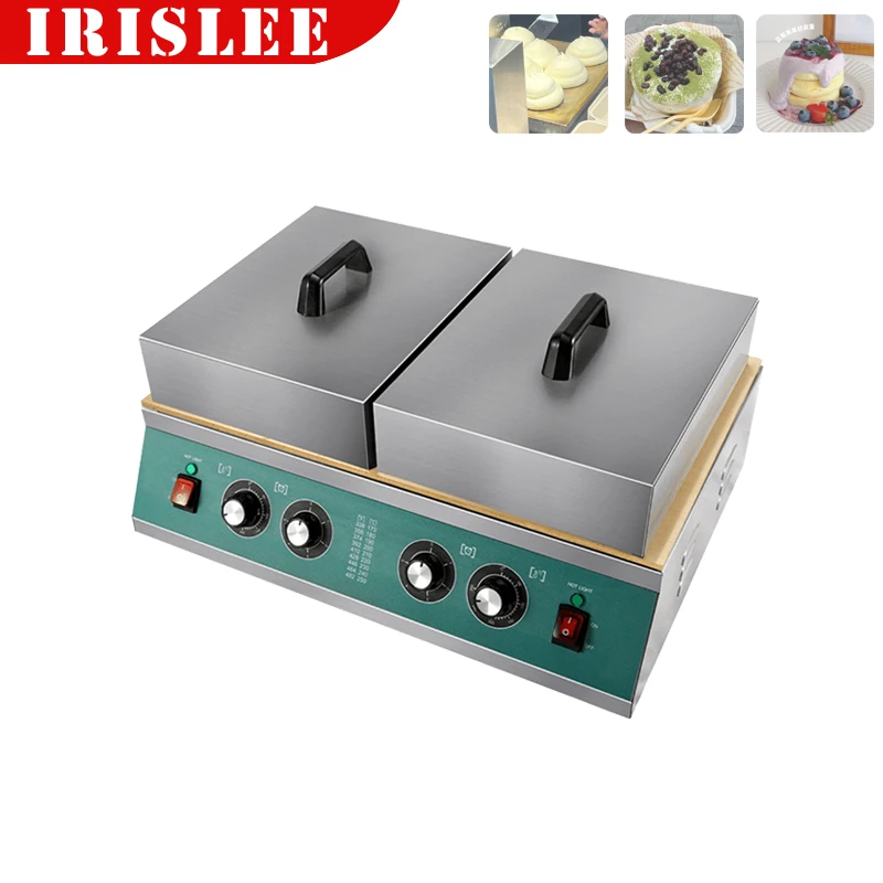 Souffle Maker Souffle Machine 2600W Double Plates Fluffy Japanese Souffle Pancakes Maker Fluffy Pancake Schwa Machine