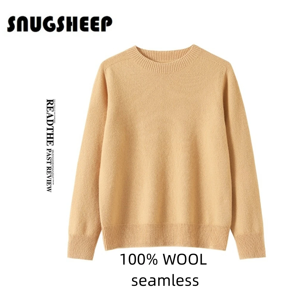 seamless elegante sweater women wool clothes womens top 2024 winter tops fashion clothing black knitted sweaters fall pink style