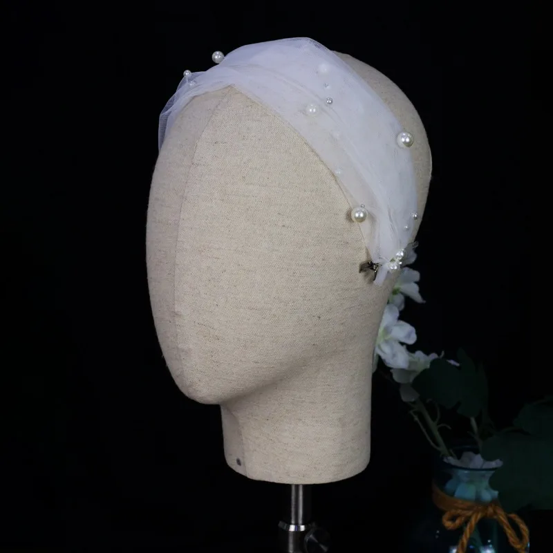 Braut Perlen Hochzeit Stirnband Vintage Hochzeits kleid Styling Haarschmuck