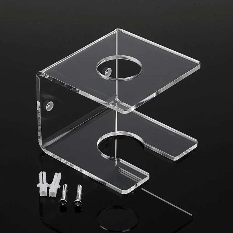 Wall Mount Vertical Baseball Bat Holder Baseball Bat Rack Wall Mounted Transparent Baseball Display Bracket