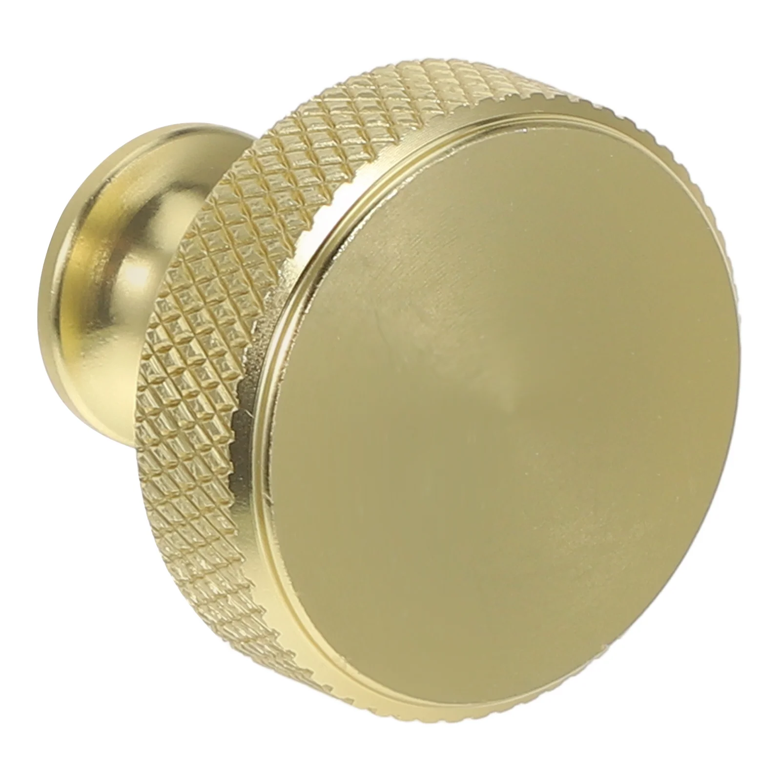 

Aluminum Alloy Round Cabinet Handle Metal Drawer Pulls Gold Dresser Knobs Durable Hardware For Kitchen Closet Bathroom Furniture