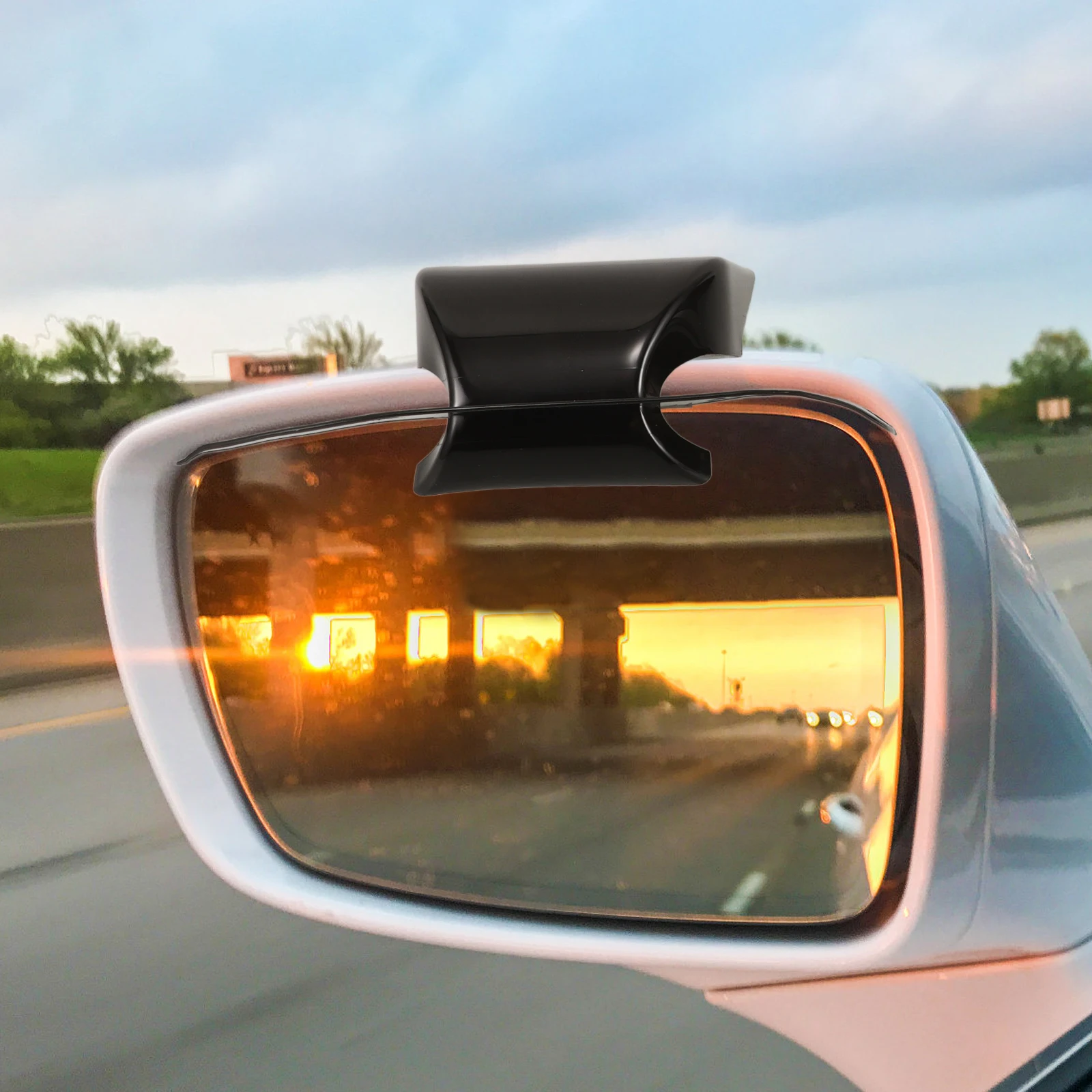 

2 Pcs Automotive Exterior Mirrors Car Accessories for Lens Auxiliary Plastic Van