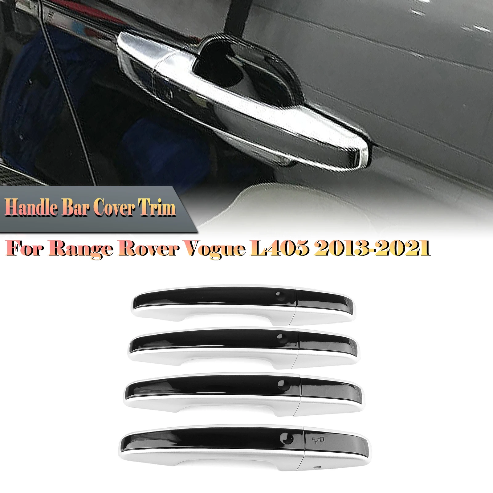 

Exterior Side Door Handle Cover Shell Replacement For Range Rover Vogue L405 2013-2021 Evoque 2012-2021 Sport 15-21 Discovery 5