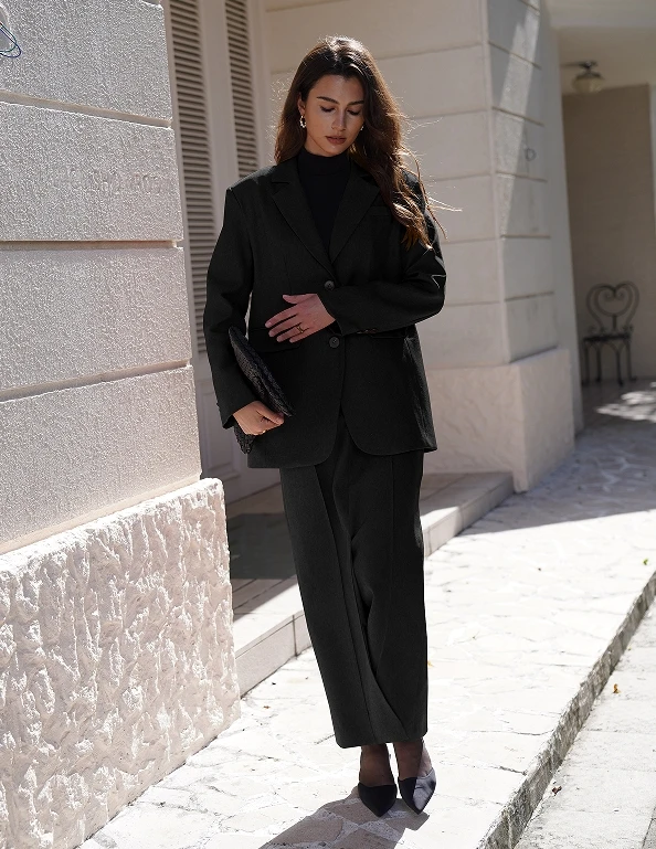 Women 2025 Autumn Blazer Vest Skirt Sets