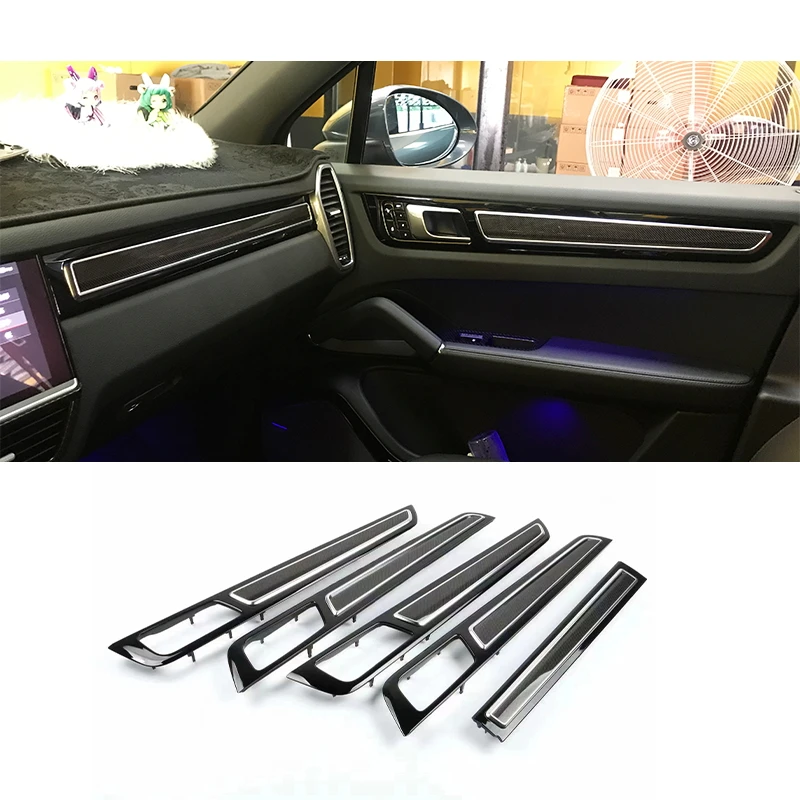 

2018-2023 For Cayenne 9Y0 9YA E3 Carbon Fiber Interior Upgrade New Condition Door And Instrument Panel
