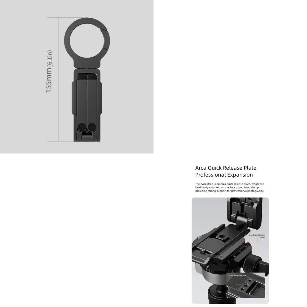 31BA MA38 Phone Tripod, Portable Phone Holder Tripod for Strokes, 5 in 1 Portable Pocket Size video blogging Tripods with 180°