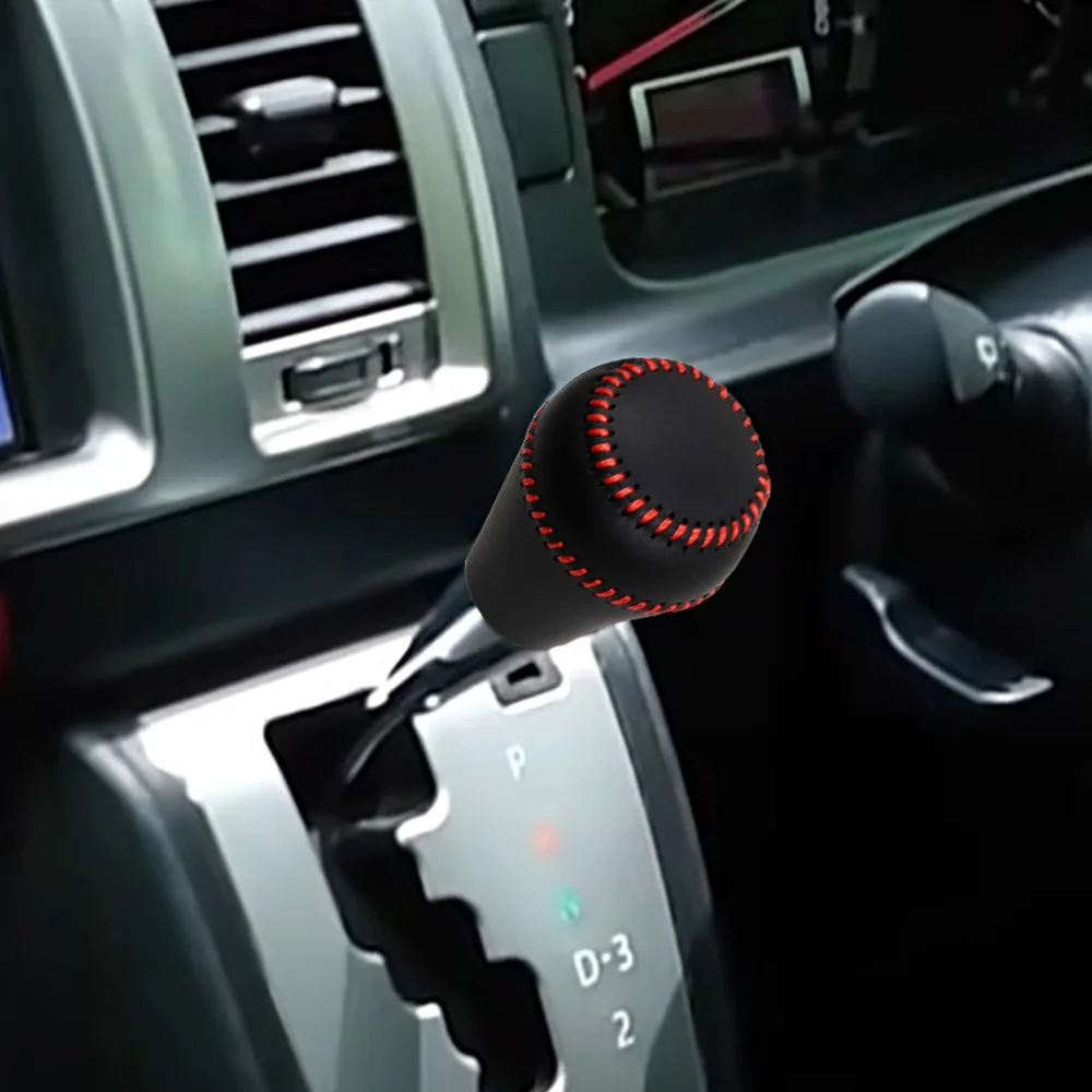 Suitable for 2024+ Toyota HIACE gear grips Modified leather stitching gear headgear gear shift knob cover
