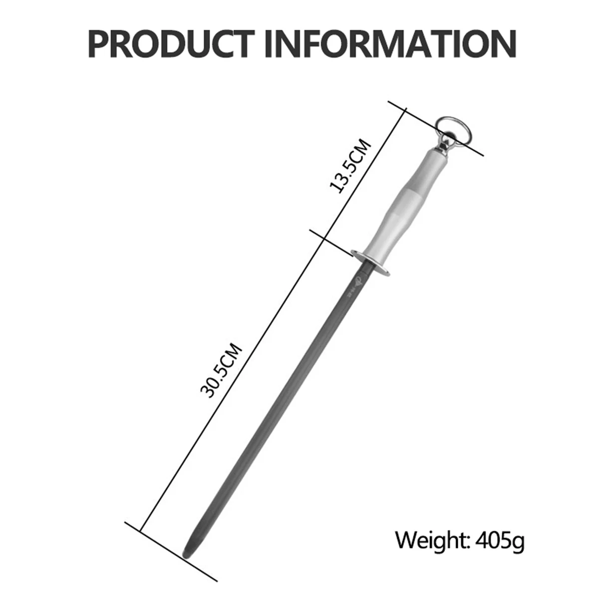 

Профессиональная точилка для ножей с зернистостью 6000, сталь для заточки кухонных ножей 17 дюймов с нескользящей ручкой для домашнего и коммерческого использования