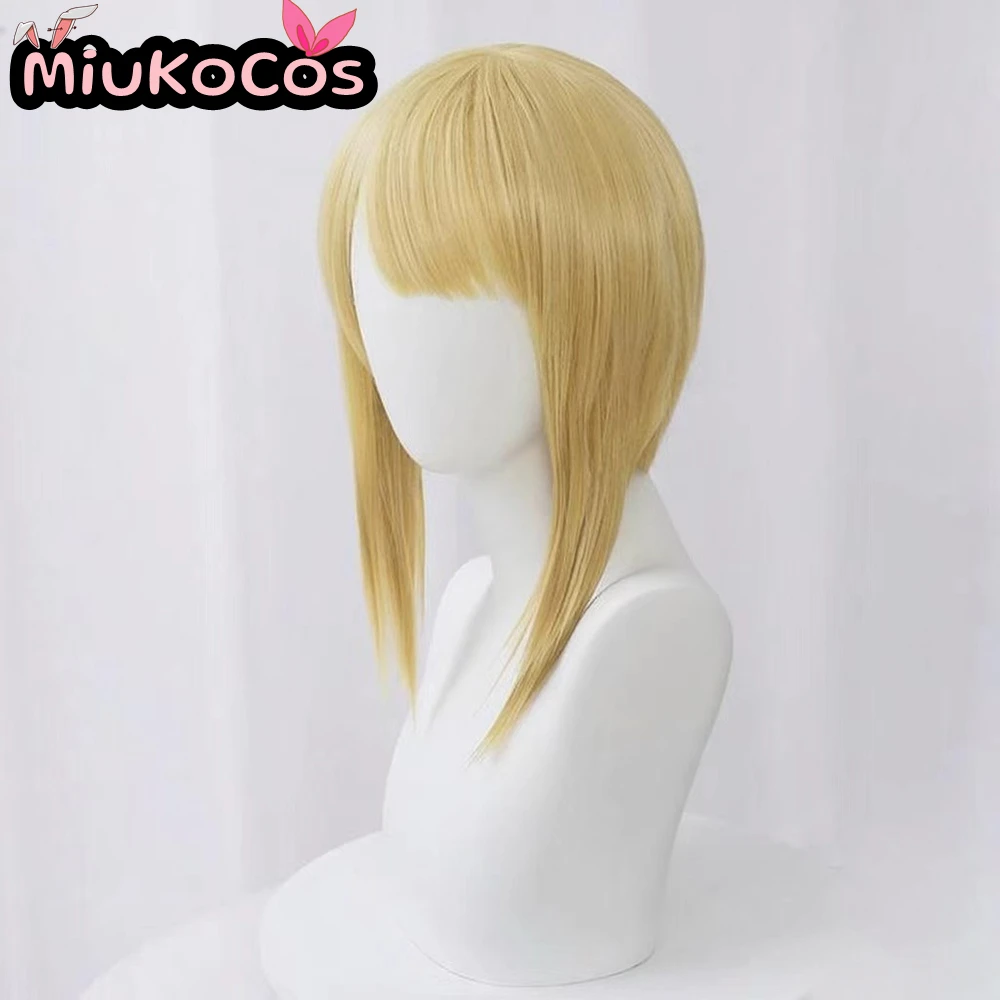 متوفر في المخزون ليزا بيك إيما وودز البستاني شعر مستعار تأثيري MiukoCosplayGame الهوية الخامس تأثيري