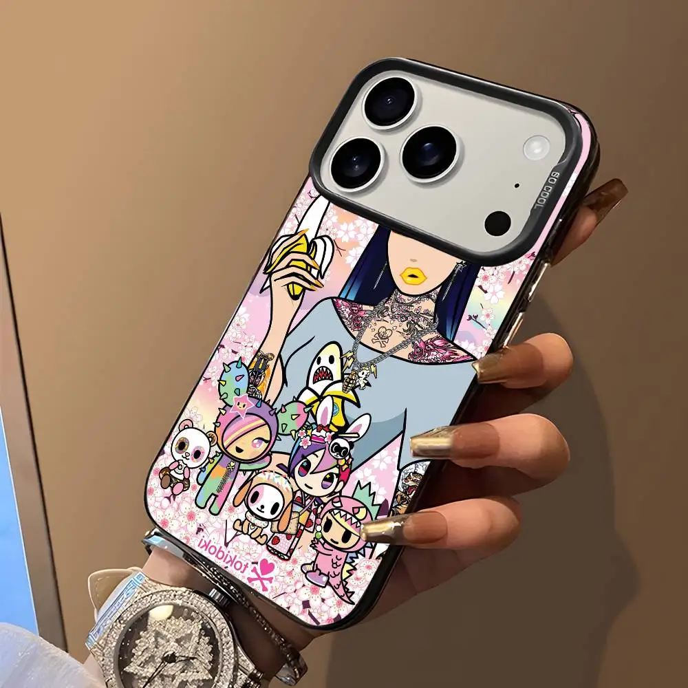 اليابان T-Tokidokis جراب هاتف آيفون 12 13 14 15 16 17Pro ماكس زائد حماية تصفيح غطاء الهاتف #4