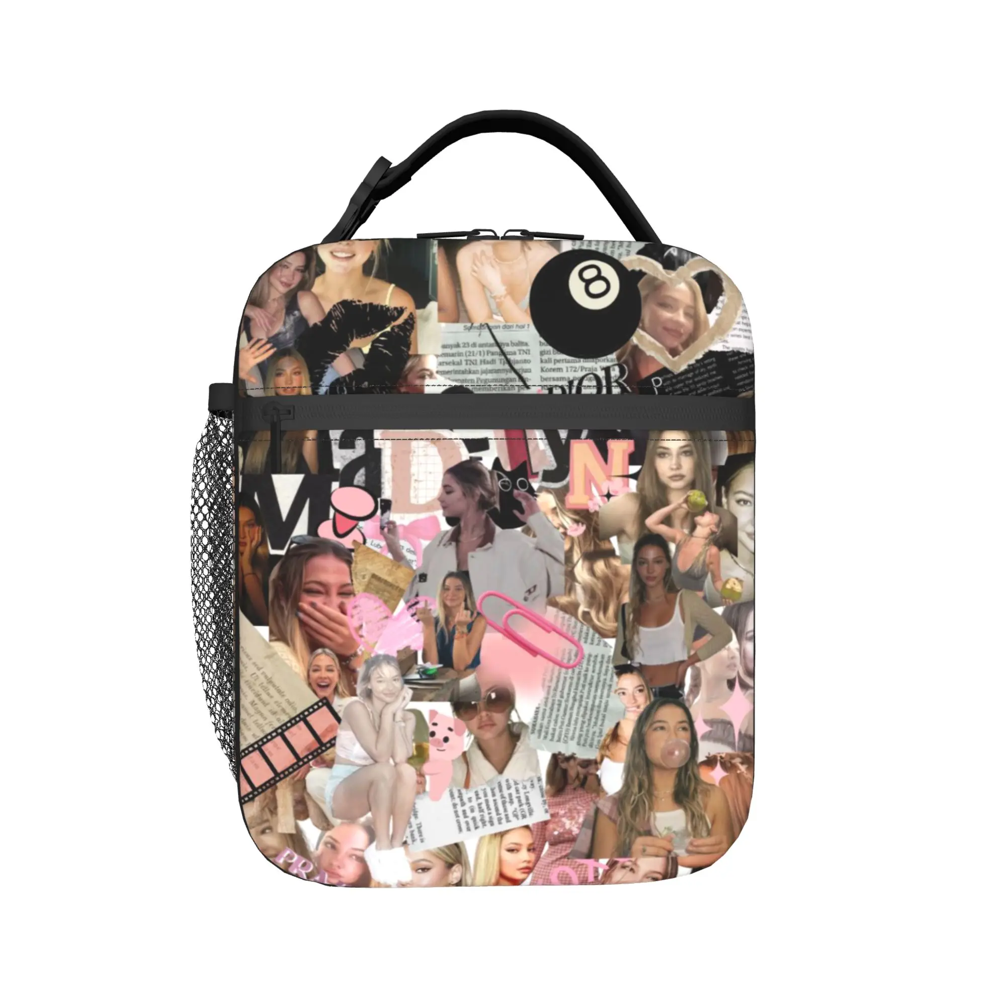 Insulated Lunch Bag Madelyn Cline Merch  Lunch Container New Arrival Thermal Cooler Lunch Box For School