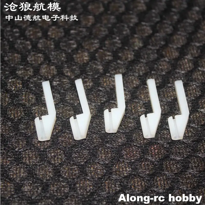 

30pcs 1.8mm Rod Clamp Link Holder L Plastic Fast Holder Connector for RC Airplane Hobby GAS Plane DIY RC Models Spart Part